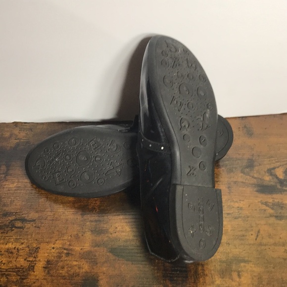 Geox Womens Black Patent Leather Lace up Dance Shoes size 39 US 9 - Picture 12 of 13